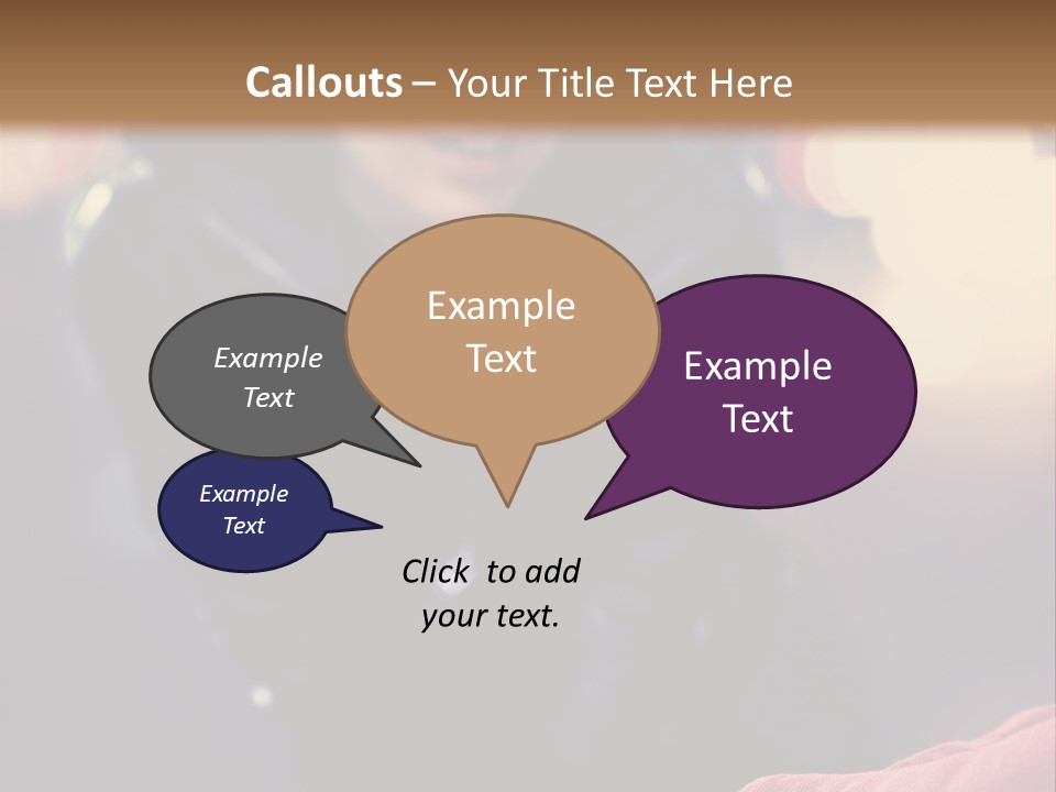 Surprised Woman Money PowerPoint Template