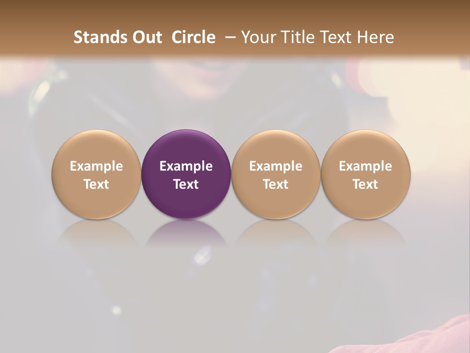 Surprised Woman Money PowerPoint Template