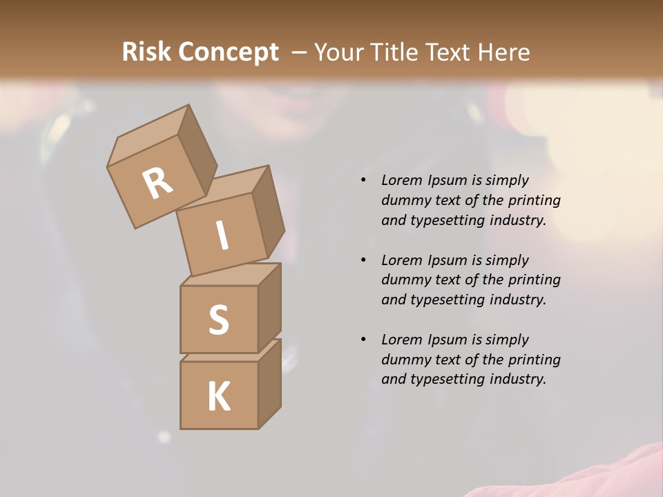 Surprised Woman Money PowerPoint Template