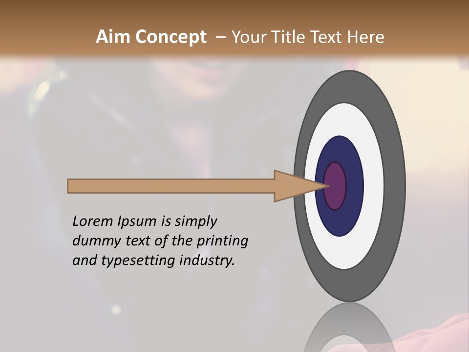 Surprised Woman Money PowerPoint Template