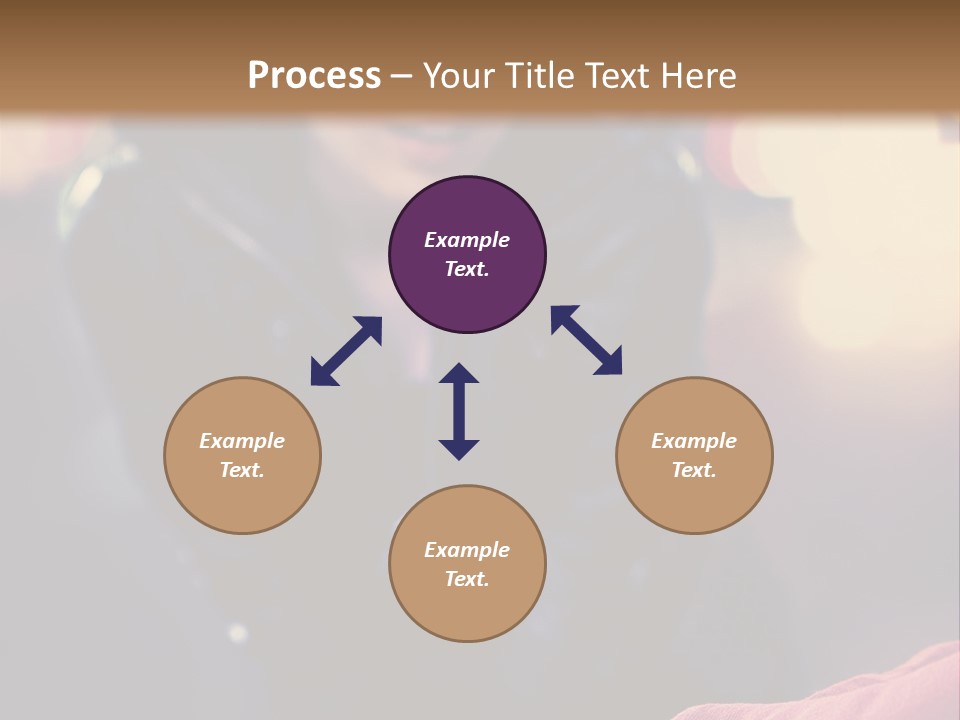 Surprised Woman Money PowerPoint Template