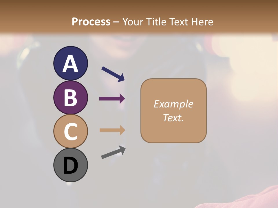 Surprised Woman Money PowerPoint Template