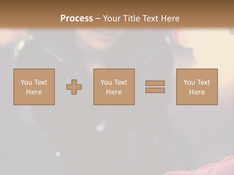Surprised Woman Money PowerPoint Template
