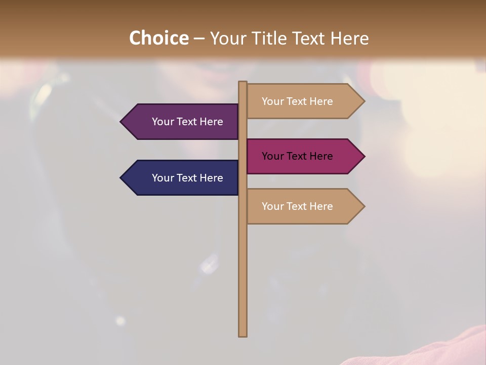 Surprised Woman Money PowerPoint Template