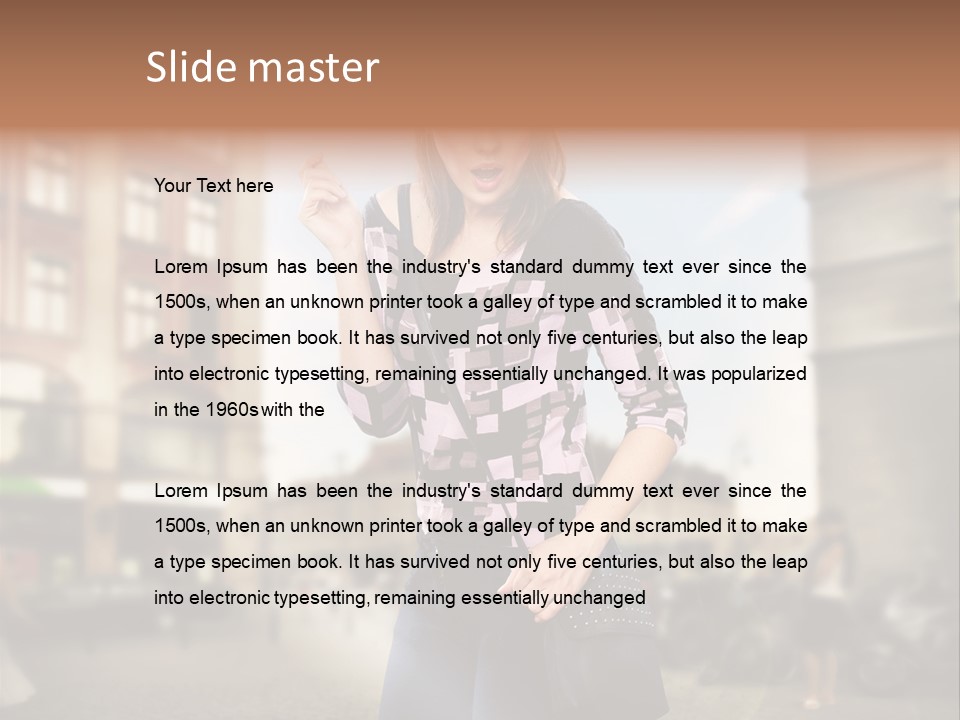 Pleasure Person People PowerPoint Template