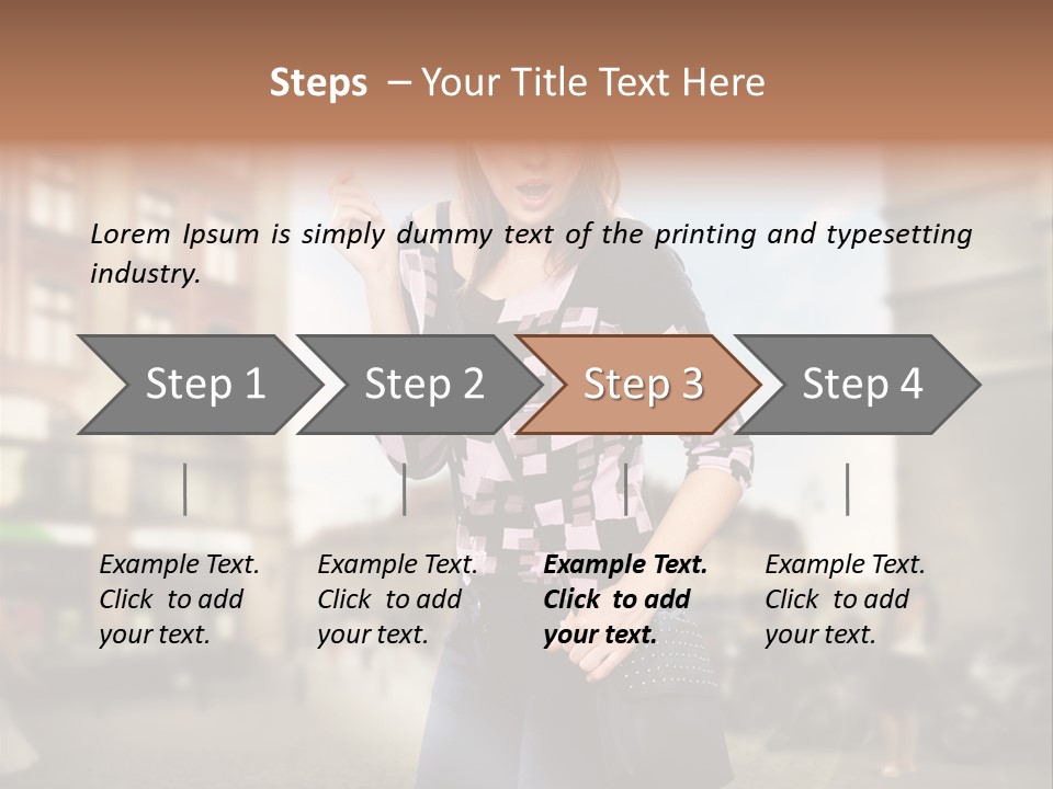 Pleasure Person People PowerPoint Template