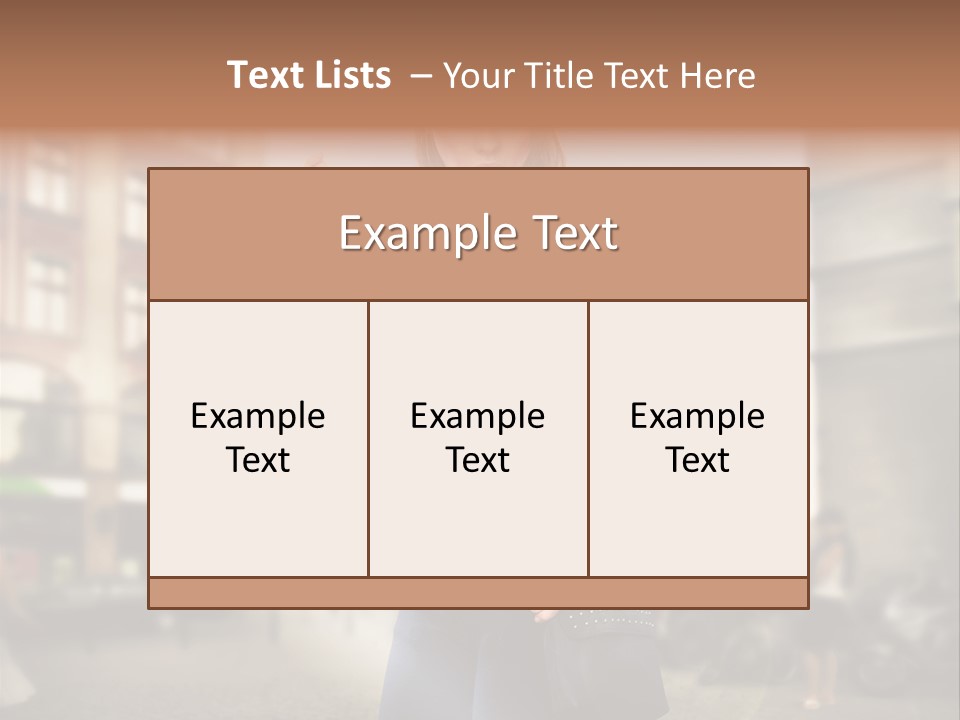 Pleasure Person People PowerPoint Template