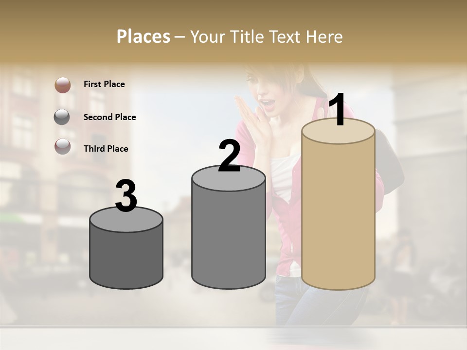 Pleasure Shopwindow Weather PowerPoint Template