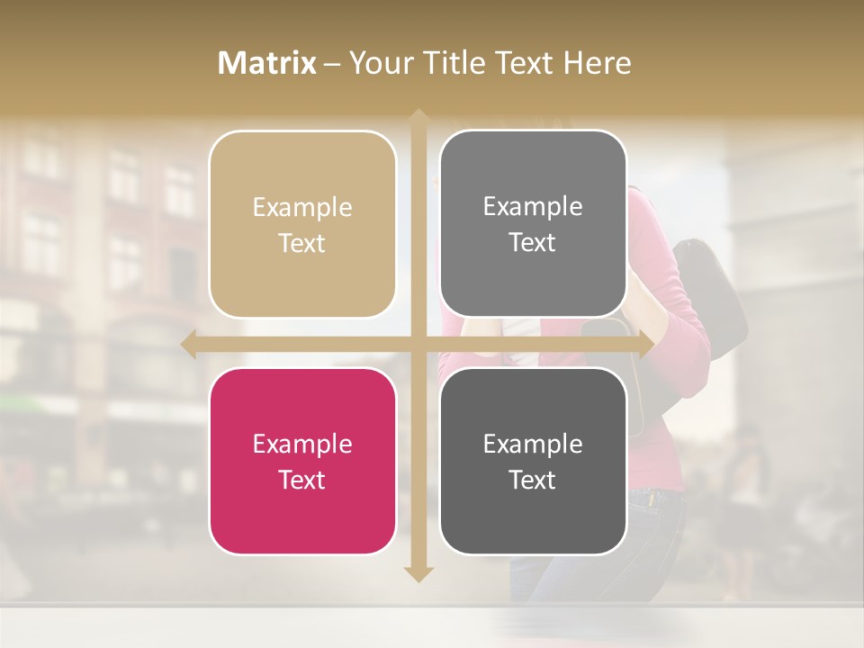 Pleasure Shopwindow Weather PowerPoint Template