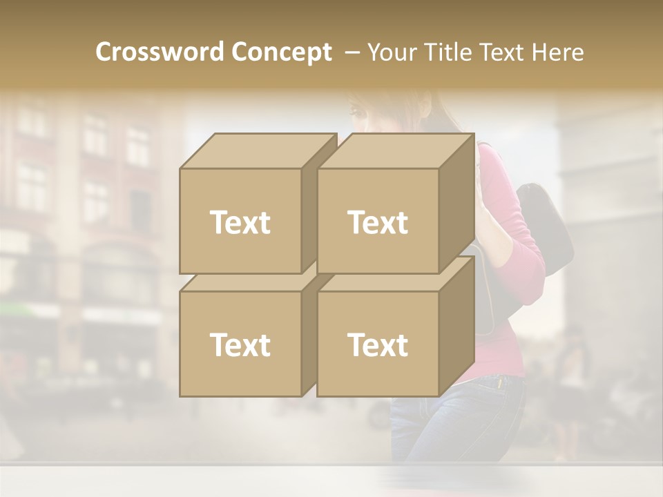 Pleasure Shopwindow Weather PowerPoint Template