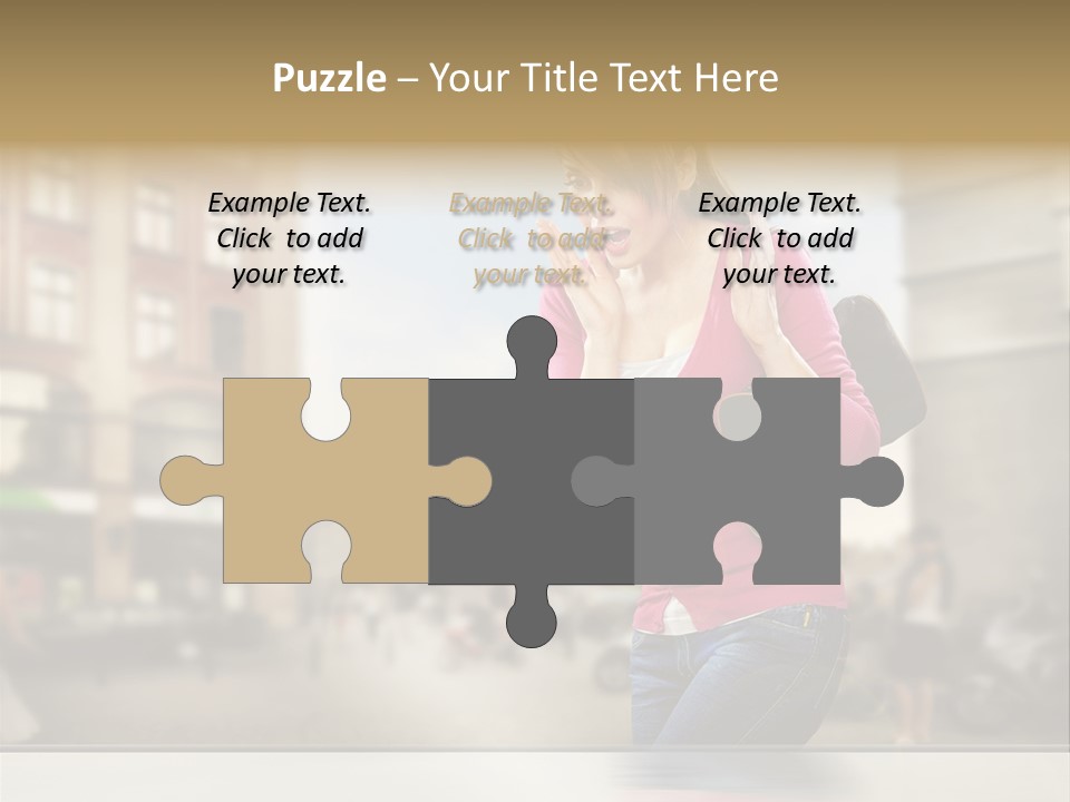 Pleasure Shopwindow Weather PowerPoint Template