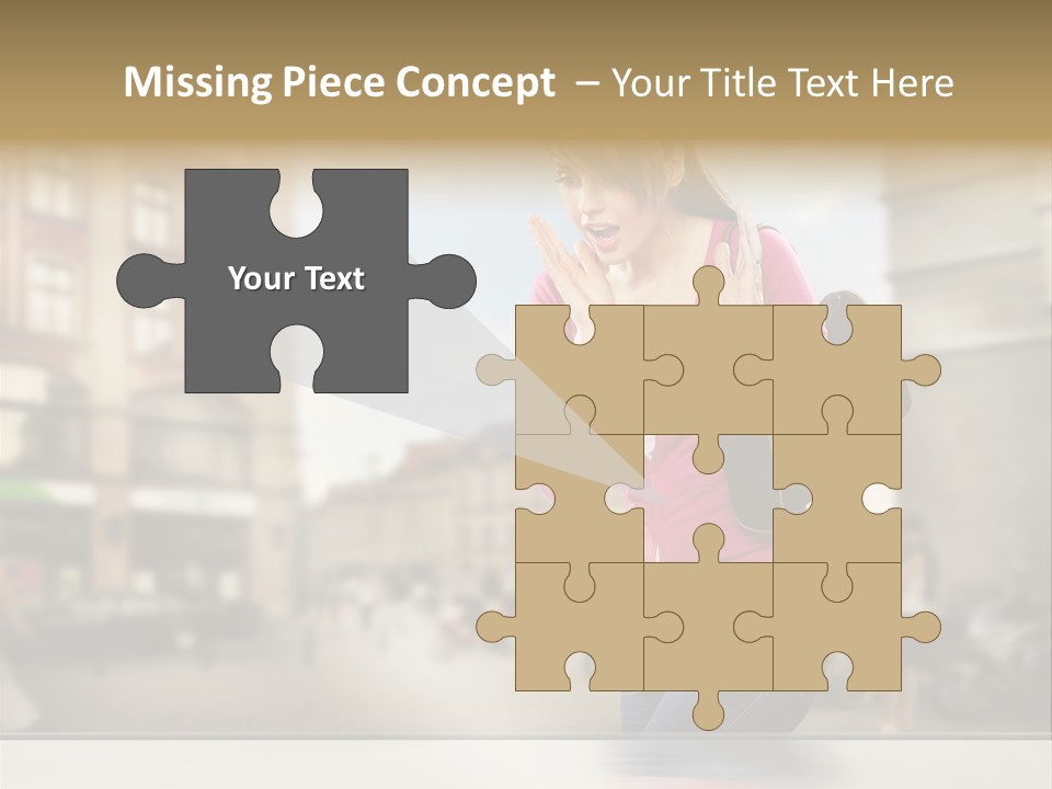 Pleasure Shopwindow Weather PowerPoint Template