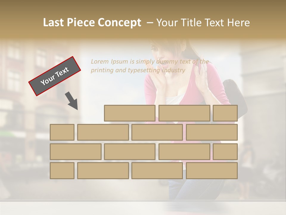 Pleasure Shopwindow Weather PowerPoint Template