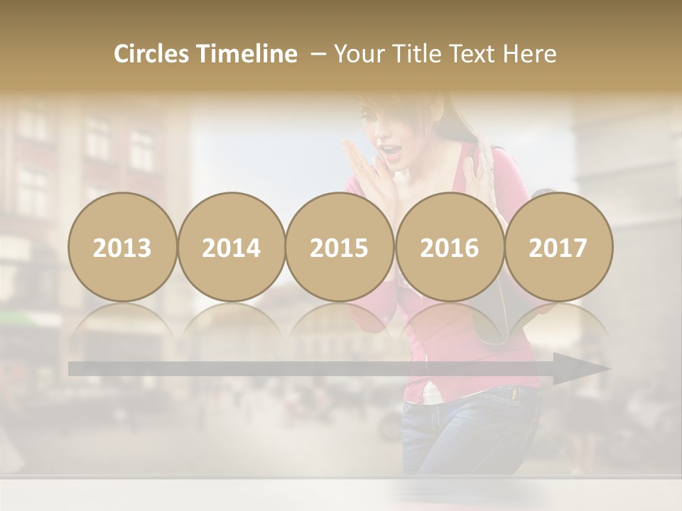 Pleasure Shopwindow Weather PowerPoint Template