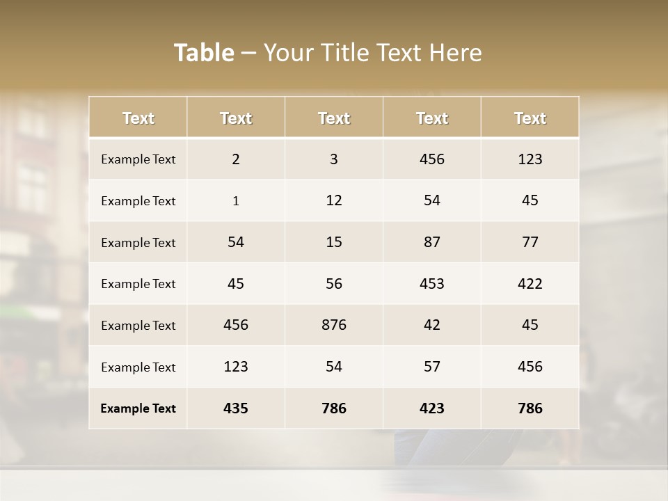 Pleasure Shopwindow Weather PowerPoint Template
