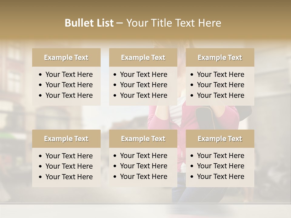 Pleasure Shopwindow Weather PowerPoint Template