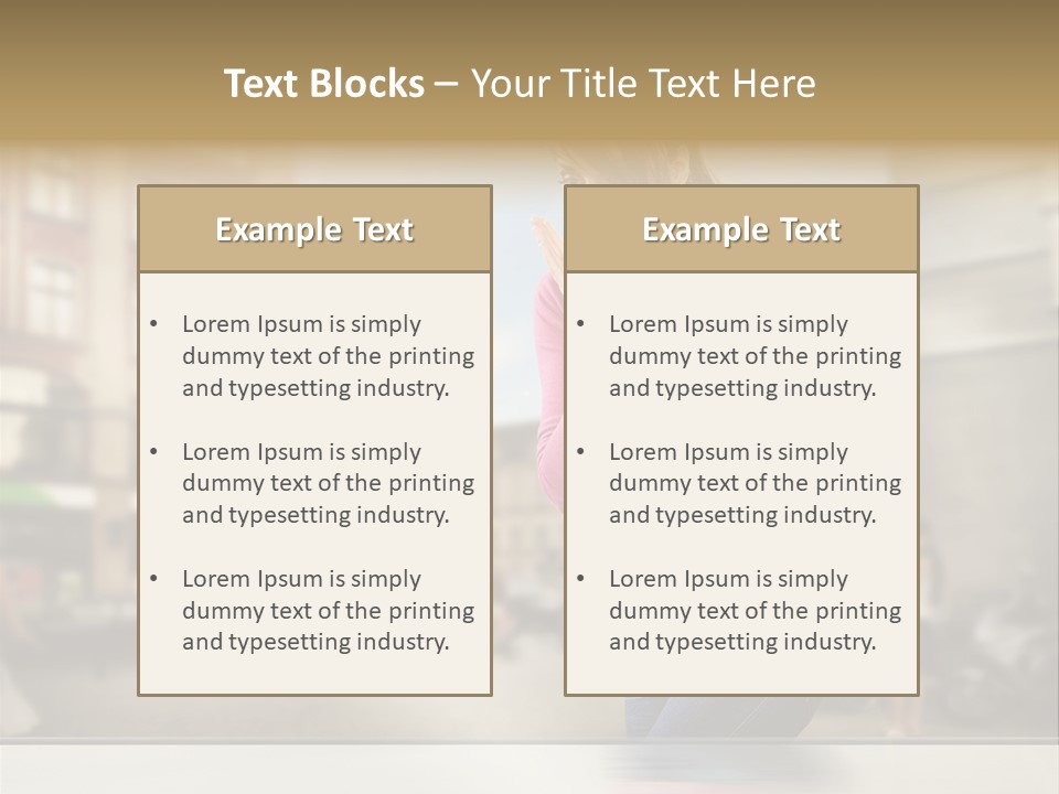 Pleasure Shopwindow Weather PowerPoint Template