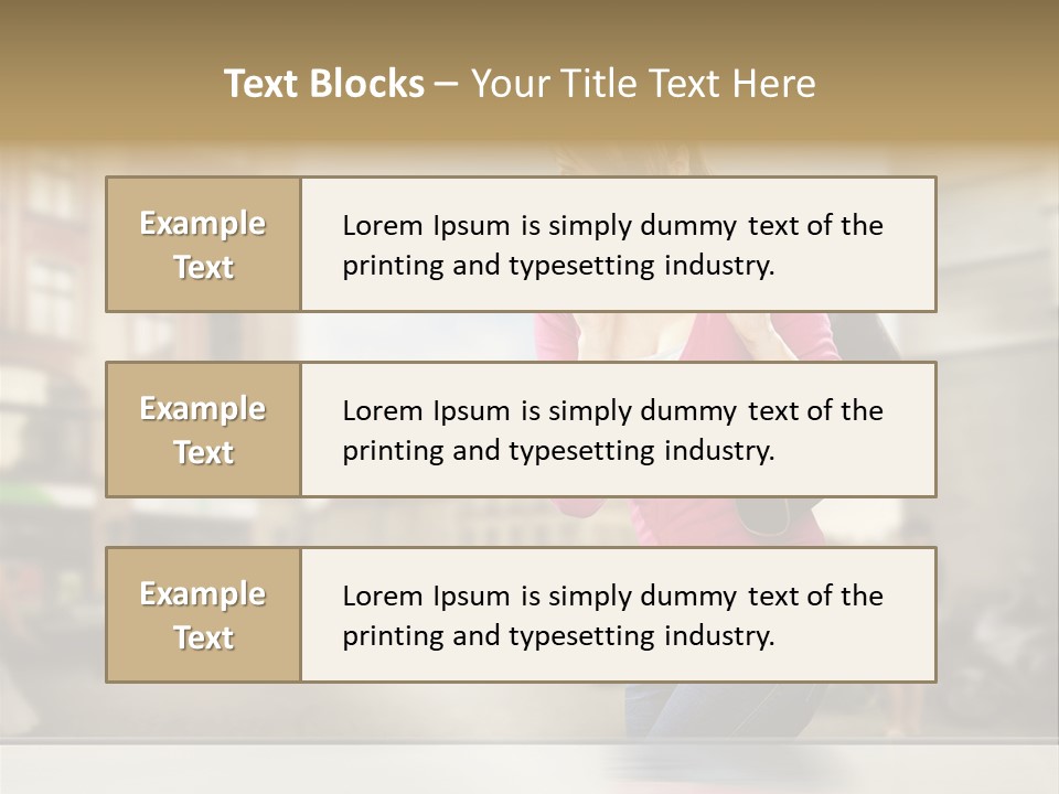 Pleasure Shopwindow Weather PowerPoint Template