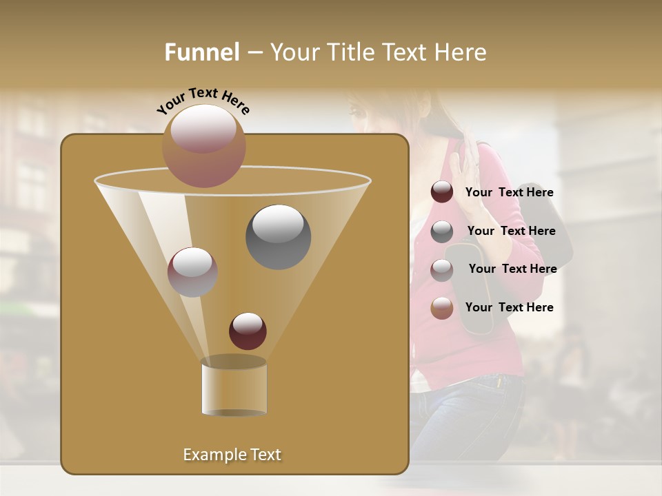 Pleasure Shopwindow Weather PowerPoint Template
