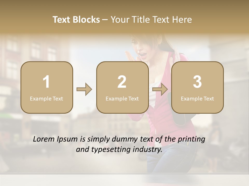 Pleasure Shopwindow Weather PowerPoint Template