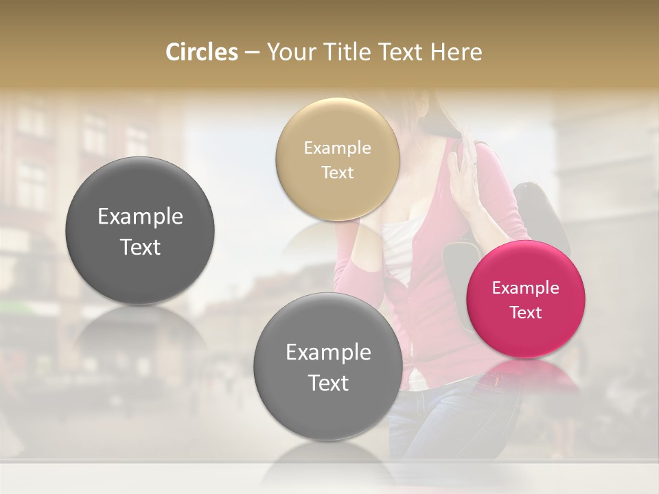 Pleasure Shopwindow Weather PowerPoint Template
