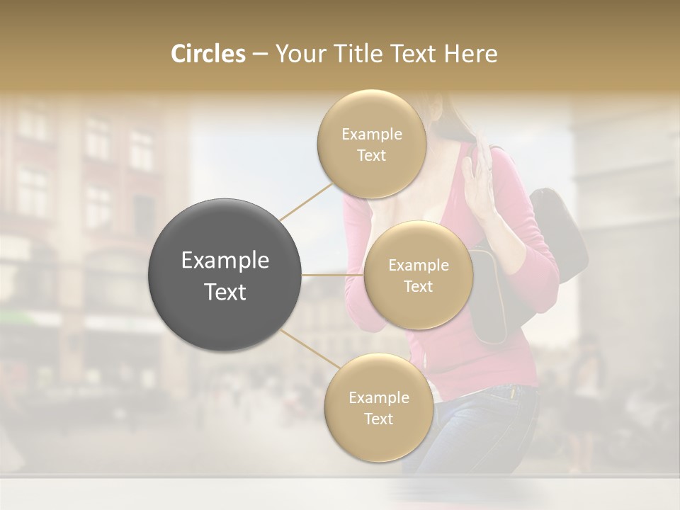 Pleasure Shopwindow Weather PowerPoint Template