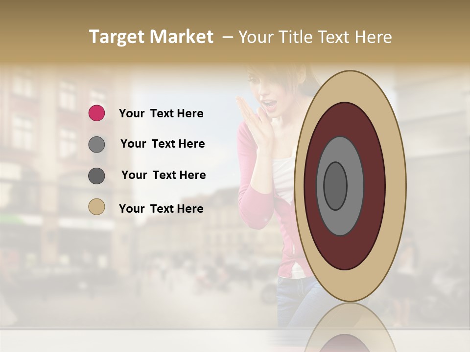 Pleasure Shopwindow Weather PowerPoint Template