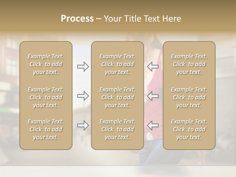 Pleasure Shopwindow Weather PowerPoint Template