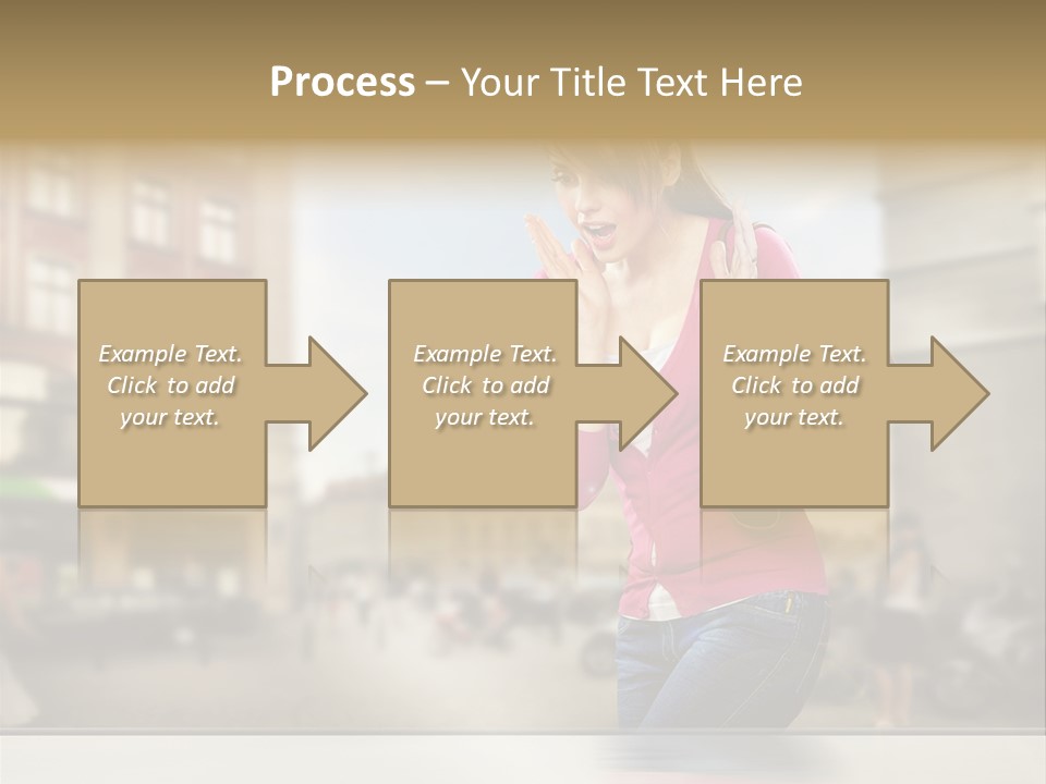 Pleasure Shopwindow Weather PowerPoint Template