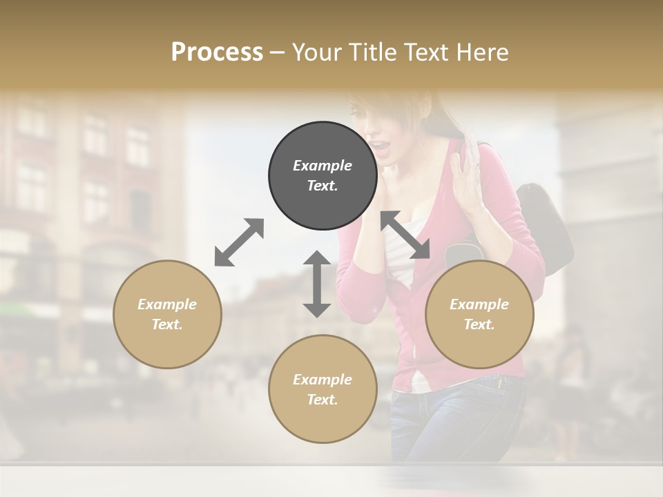 Pleasure Shopwindow Weather PowerPoint Template