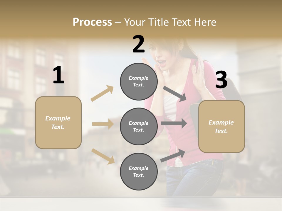 Pleasure Shopwindow Weather PowerPoint Template
