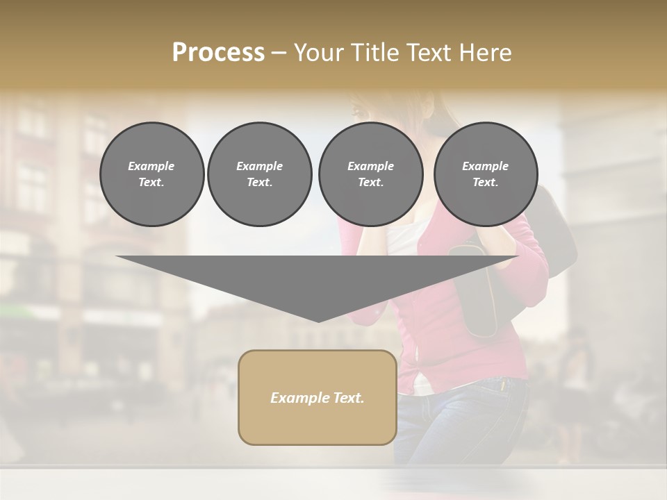 Pleasure Shopwindow Weather PowerPoint Template