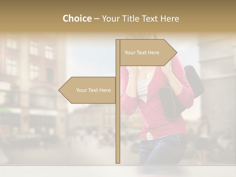 Pleasure Shopwindow Weather PowerPoint Template