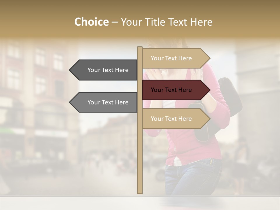 Pleasure Shopwindow Weather PowerPoint Template
