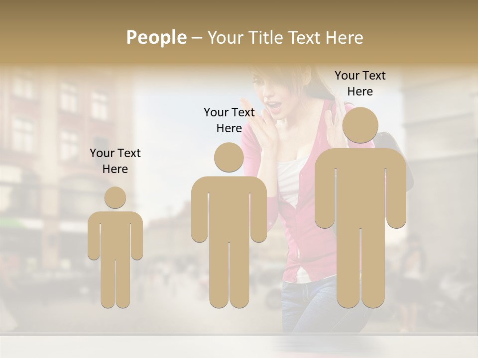 Pleasure Shopwindow Weather PowerPoint Template