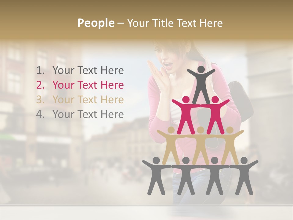 Pleasure Shopwindow Weather PowerPoint Template