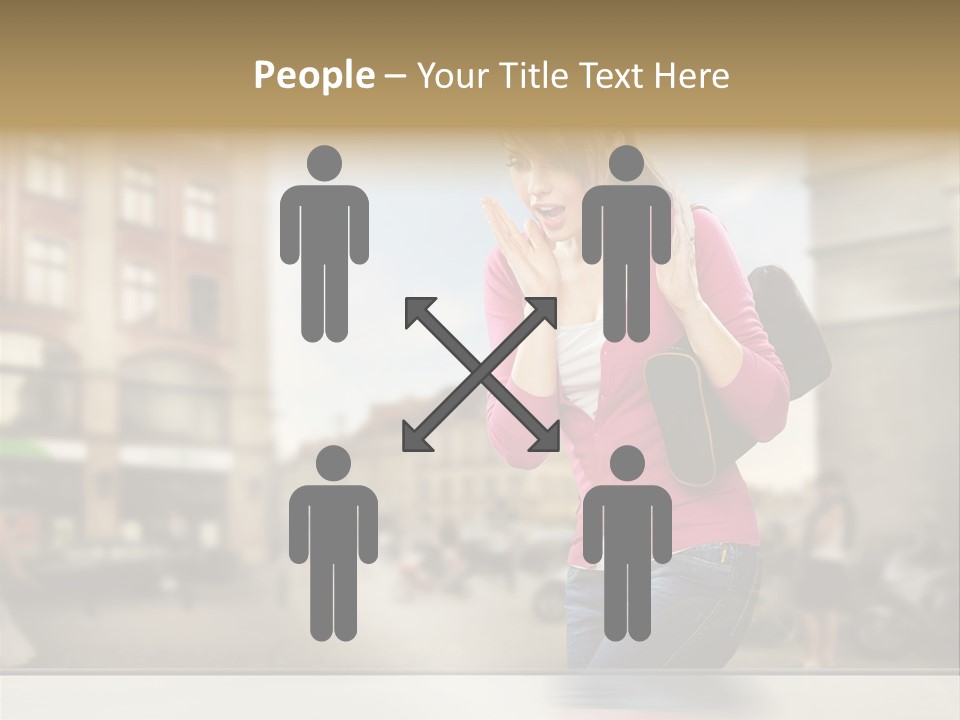 Pleasure Shopwindow Weather PowerPoint Template