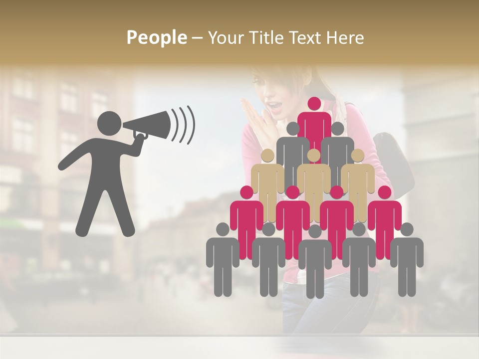 Pleasure Shopwindow Weather PowerPoint Template