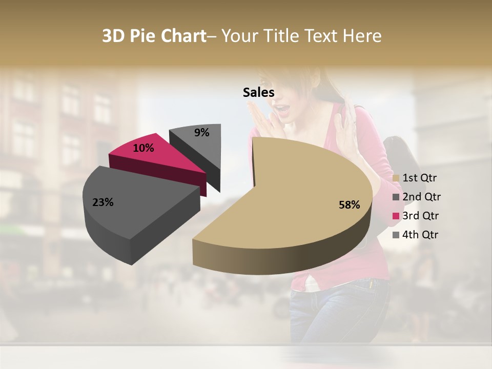 Pleasure Shopwindow Weather PowerPoint Template