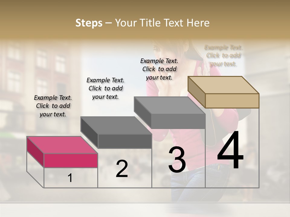 Pleasure Shopwindow Weather PowerPoint Template