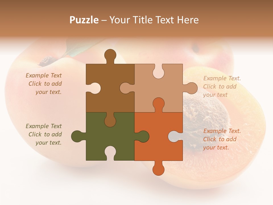 Orange Organic Macro PowerPoint Template