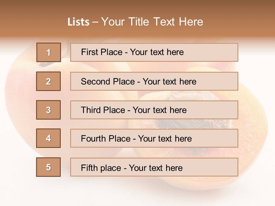 Orange Organic Macro PowerPoint Template