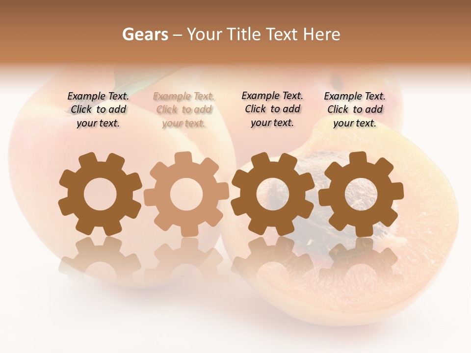 Orange Organic Macro PowerPoint Template