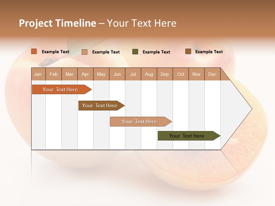 Orange Organic Macro PowerPoint Template