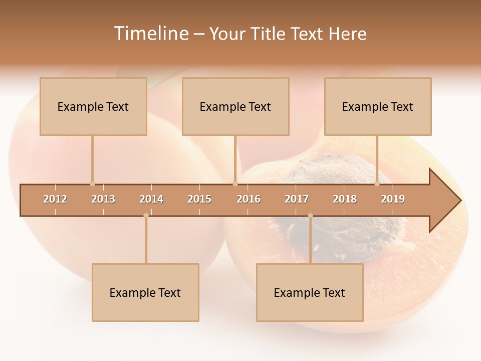 Orange Organic Macro PowerPoint Template