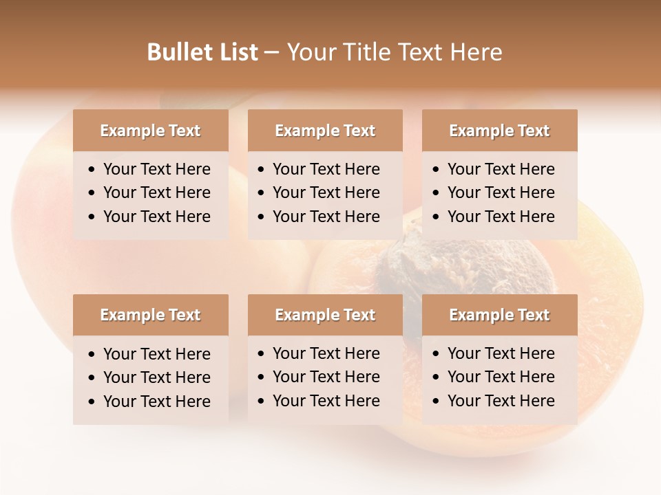 Orange Organic Macro PowerPoint Template