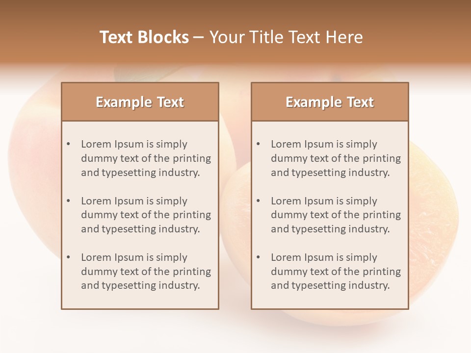 Orange Organic Macro PowerPoint Template