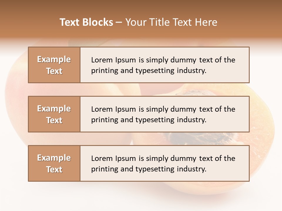 Orange Organic Macro PowerPoint Template