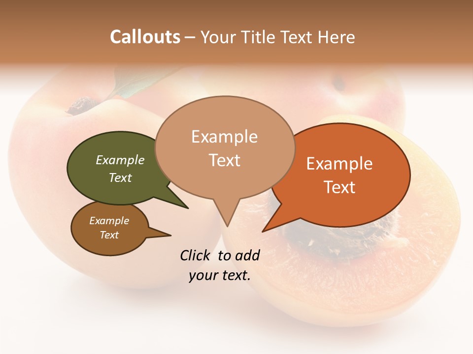 Orange Organic Macro PowerPoint Template