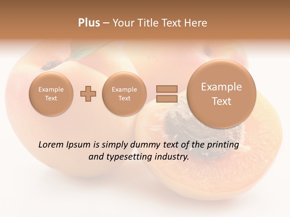 Orange Organic Macro PowerPoint Template